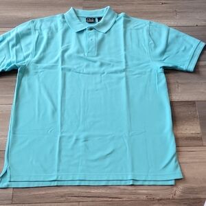Jos. A. Bank Blue Polo Shirt Classic Piqué Knit